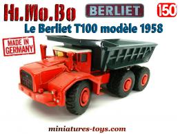 Le camion Berliet T100 benne Dumper miniature par HiMoBo au 1/50e incomplet