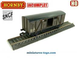 Le wagon couvert de la SNCF en miniature par Hornby au HO incomplet