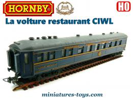 La voiture restaurant CIWL en miniature de Hornby au HO