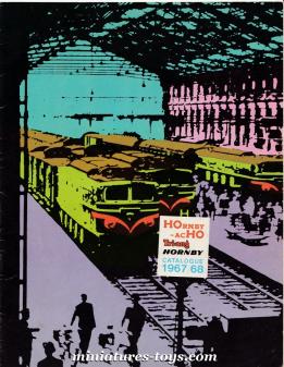Le catalogue Hornby Triang acHO 1967 1968 des trains électriques miniatures