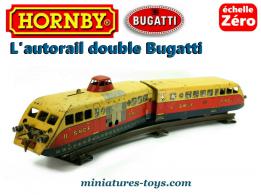 Un autorail double Bugatti en miniature par Hornby échelle zéro