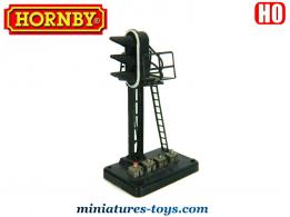 Le panneau à signaux lumineux 2 feux en miniature de Hornby pour train au H0