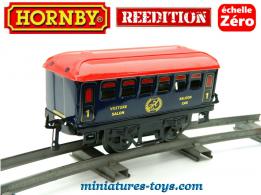 La voiture salon 1e cl en miniature par Hornby Hachette échelle 0 O zéro