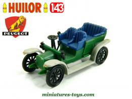 Le tacot miniature double phaëton Lion Peugeot 1908 de Del et Huilor au 1/43e