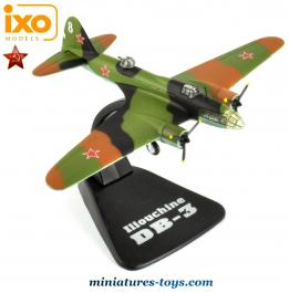 Le bombardier russe Iliouchine DB-3 en miniature d'Ixo Models au 1/144e