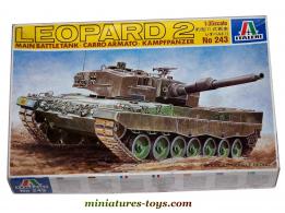 Le kit du char allemand Leopard 2 A1 par Italeri au 1/35e