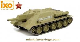 Le char russe SU-122 en miniature par Ixo Models au 1/72e