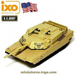 Le char M1 abrams sable en miniature par Ixo Models au 1/72e