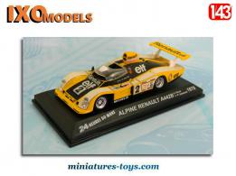 La Renault Alpine A442B Le Mans 1978 en miniature par Ixo Models au 1/43e