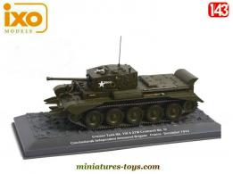 Le char Cruiser Cromwell Mk IV miniature par Ixo Models pour Altaya au 1/43e