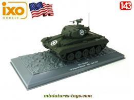 Le char americain M24 Chaffee miniature par Ixo Models pour Altaya au 1/43e