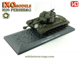 Le char americain M26 Pershing miniature par Ixo Models pour Altaya au 1/43e