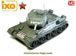 Le char russe T34/85 en miniature par Ixo Models pour Altaya au 1/43e