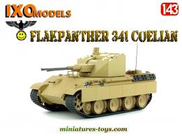 Le char Flakpanzer 341 Coelian miniature par Ixo Models au 1/43e