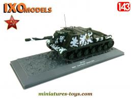 Le char russe ISU-152 en miniature par Ixo Models pour Altaya au 1/43e