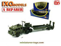 Le Pacific M26 semi remorque porte char miniature Ixo Models au 1/72e à réparer