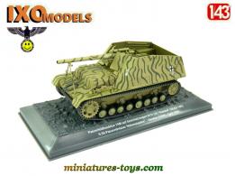 Le Panzerfeldhaubitze 18M Hummel en miniature par Ixo Models Altaya au 1/43e