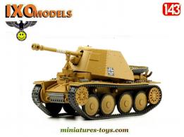 Le blindé allemand Panzerjager 38t Marder III miniature par Ixo Models au 1/43e