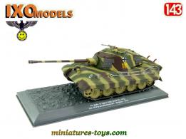 Le char allemand Tigre II Konigstiger miniature par Ixo Models et Altaya au 1/43e