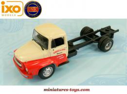 Le camion Unic MZ36 en miniature d'Ixo et Altaya au 1/43e incomplet