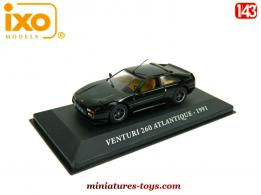 La Venturi 260 Atlantique de 1991 en miniature par Ixo Models au 1/43e