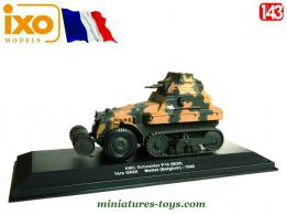 La Schneider P16 automitrailleuse AMC en miniature par Ixo Models au 1/43e