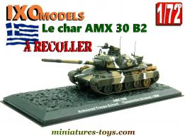 Le char AMX 30 B2 grec miniature par Ixo Models au 1/72e a recoller