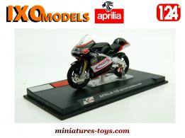 La moto Aprilia 125 n°3 de Hector Barbera en miniature Ixo Models au 1/24e