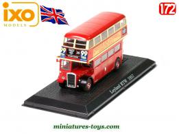 Un autobus anglais Leyland RTW de 1957 en miniature par Ixo Models au 1/72e