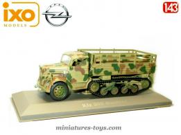 Le camion SdKfz 3 Opel Maultier allemand miniature par Ixo Models au 1/43e