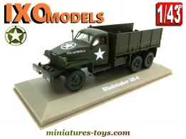 Le camion Studebaker US-6 U4 militaire miniature par Ixo Models au 1/43e
