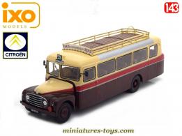 L'autocar Citroën 46 UAD de 1955 en miniature par Ixo Models au 1/43e