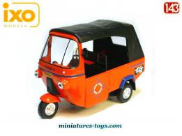 Le triporteur Bajaj Taxi de Jakarta miniature par Ixo Models au 1/43e