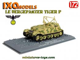 Le char Bergepanzer Tiger P miniature par Ixo Model au 1/72e