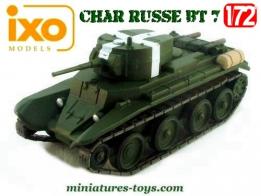 Le char russe BT7 en miniature par Ixo models au 1/72e