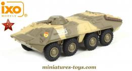 Le véhicule blindé BTR 70 russe en miniature par Ixo models au 1/72e 