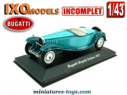 La Bugatti Royale Esders de 1927 miniature par Ixo Models au 1/43e incomplète