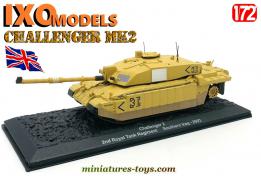 Le char anglais Challenger 2 en miniature par Ixo Models au 1/72e