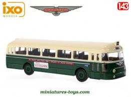 Un autobus Chausson APH 2/52 de la RATP miniature par Ixo Models au 1/43e