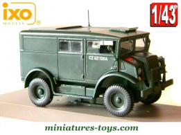 Le Chevrolet C8A militaire en miniature par Atlas et Ixo Models au 1/43e