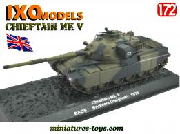 Le char Chieftain Mk 5 anglais BAOR en miniature Ixo Models au 1/72e