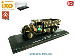 Le camion militaire français Citroën type 23 en miniature par Ixo Models au 1/43e