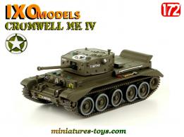 Le char anglais Cromwell Mk IV en miniature Ixo Models au 1/72e