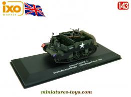 La chenillette anglaise Bren-Carrier Scout Carrier par Ixo Models au 1/43e
