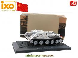 Le char russe SU-122 en miniature par Ixo Models pour Altaya au 1/43e