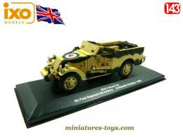 Le Scout car M3A1 anglais en miniature par Ixo Models et Eaglemoss au 1/43e