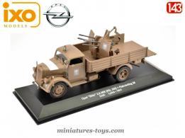 Le camion SdKfz 3 Opel Blitz Flakvierling miniature par Ixo Models au 1/43e