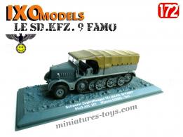 Le semi chenillé allemand Sdkfz 9 Famo en miniature par Ixo Models au 1/72e