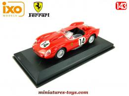 La Ferrari 250TR Le Mans 1958 en miniature par Ixo Models Altaya au 1/43e