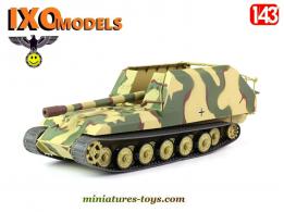 Le canon automouvant Geschutzwagen Tiger K72 miniature Ixo Models au 1/43e